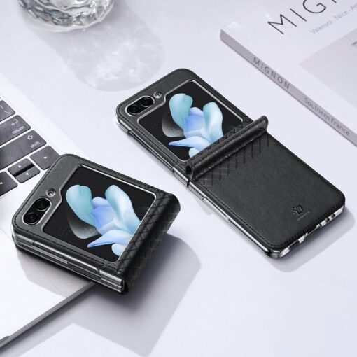 DUX DUCIS BRIL Handyhülle für SAMSUNG Z Flip5 5G schwarz – Bild 4