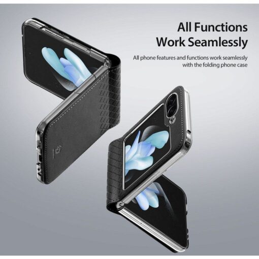 DUX DUCIS BRIL Handyhülle für SAMSUNG Z Flip5 5G schwarz – Bild 8