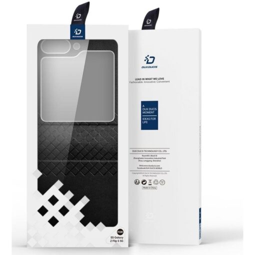 DUX DUCIS BRIL Handyhülle für SAMSUNG Z Flip5 5G schwarz – Bild 12