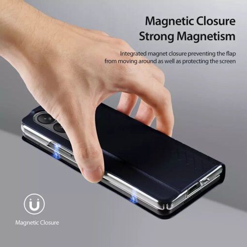 DUX DUCIS BRIL Handyhülle für SAMSUNG Z Fold5 5G blau – Bild 4