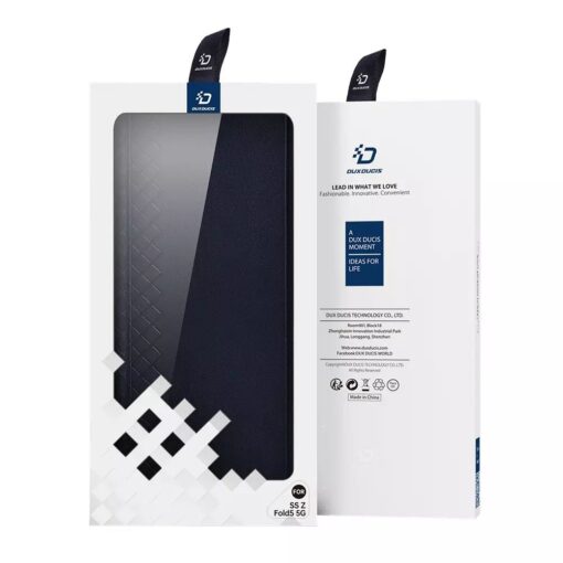 DUX DUCIS BRIL Handyhülle für SAMSUNG Z Fold5 5G blau – Bild 9