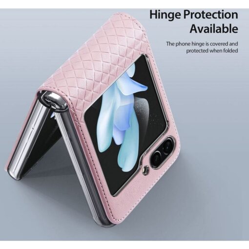 DUX DUCIS BRIL Handyhülle für SAMSUNG Z Flip5 5G rosa – Bild 6