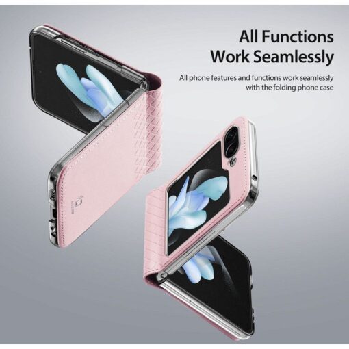 DUX DUCIS BRIL Handyhülle für SAMSUNG Z Flip5 5G rosa – Bild 8