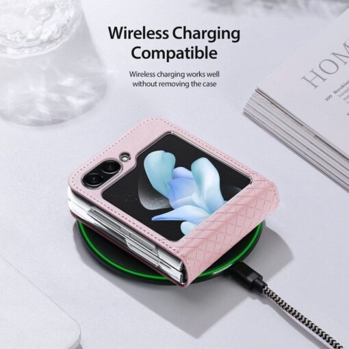 DUX DUCIS BRIL Handyhülle für SAMSUNG Z Flip5 5G rosa – Bild 11