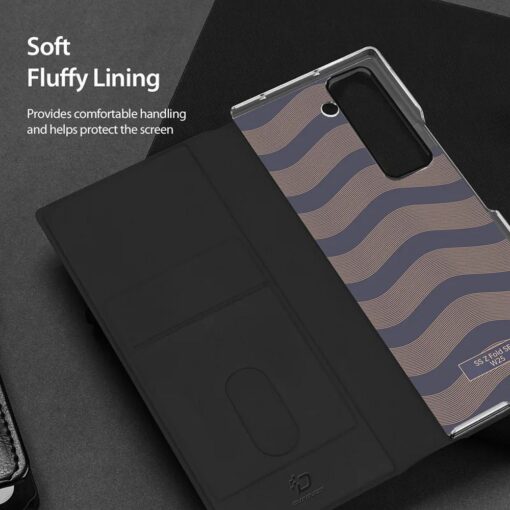 DUX DUCIS case BRIL with pen holder for SAMSUNG Z Fold SE/W25 black – Bild 9
