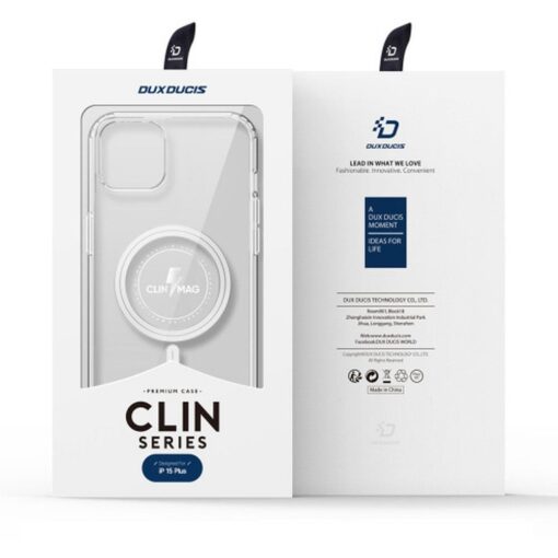 DUX DUCIS Handyhülle CLIN MAG kompatibel mit MagSafe für IPHONE 15 Plus transparent – Bild 14