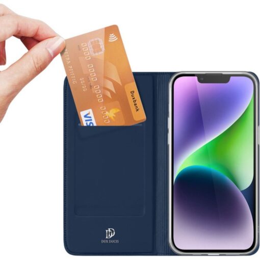 DUX DUCIS SKIN PRO Holster für IPHONE 15 Plus blau – Bild 8