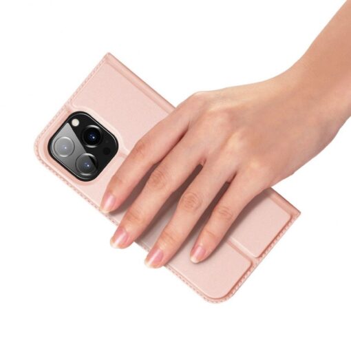 DUX DUCIS SKIN PRO Holster für IPHONE 14 Pro Max rosa – Bild 5