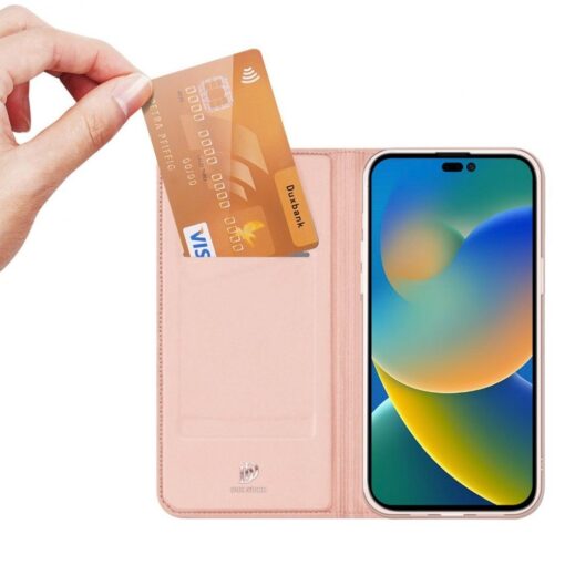 DUX DUCIS SKIN PRO Holster für IPHONE 14 Pro Max rosa – Bild 8