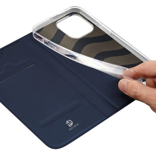 DUX DUCIS SKIN PRO Holster für IPHONE 15 Pro blau – Bild 4