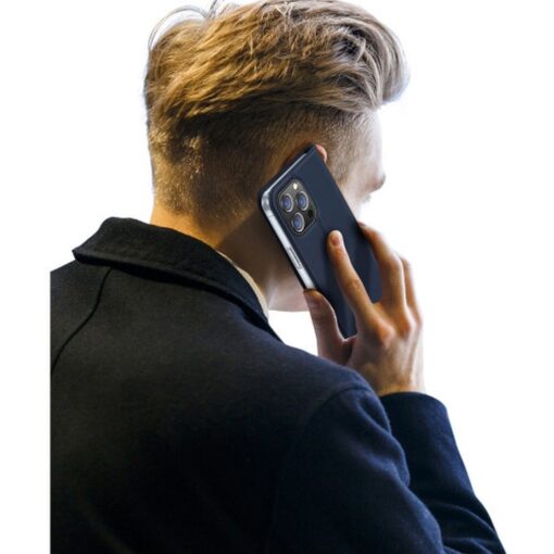 DUX DUCIS SKIN PRO Holster für IPHONE 15 Pro blau – Bild 11