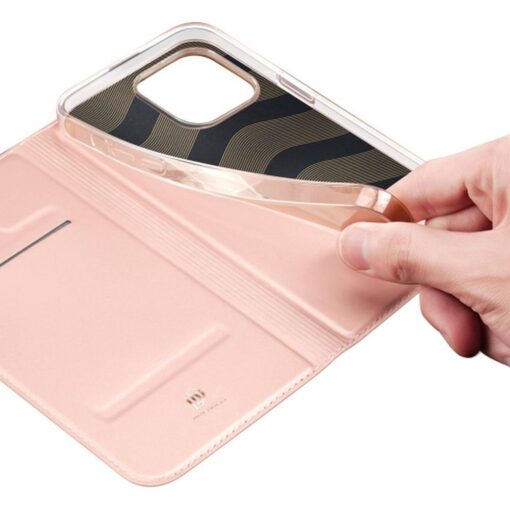 DUX DUCIS SKIN PRO Holster für IPHONE 15 Pro rosa – Bild 3