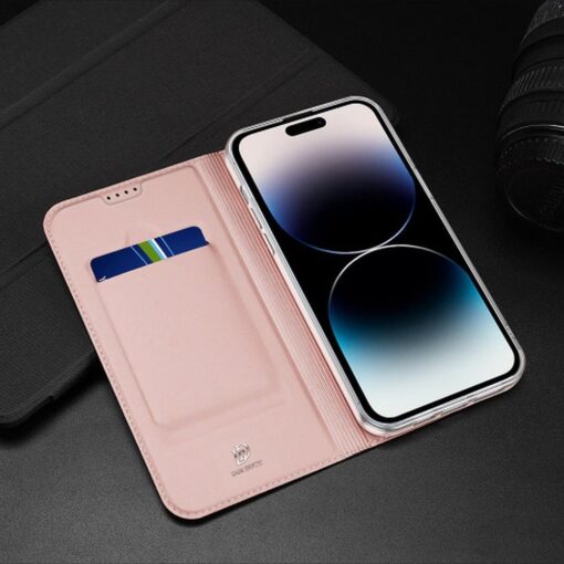 DUX DUCIS SKIN PRO Holster für IPHONE 15 Pro rosa – Bild 10