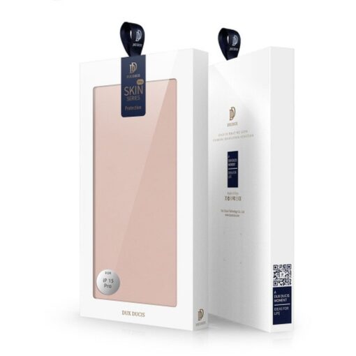 DUX DUCIS SKIN PRO Holster für IPHONE 15 Pro rosa – Bild 13