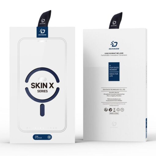 DUX DUCIS SKIN X PRO holster kompatibel mit MagSafe für IPHONE 15 Plus blau – Bild 15