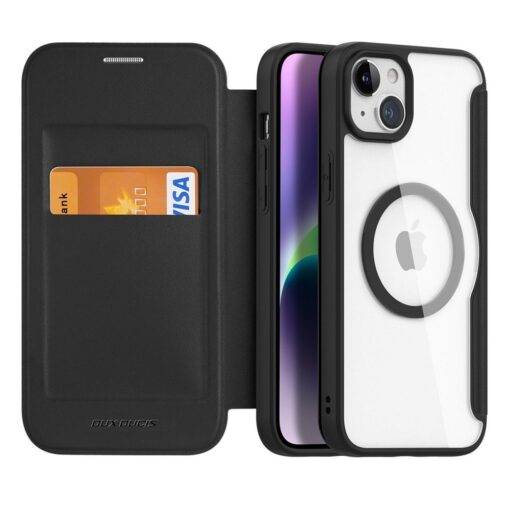 DUX DUCIS SKIN X PRO holster kompatibel mit MagSafe für IPHONE 15 Plus schwarz – Bild 3