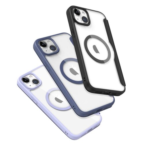 DUX DUCIS SKIN X PRO holster kompatibel mit MagSafe für IPHONE 15 Plus schwarz – Bild 4
