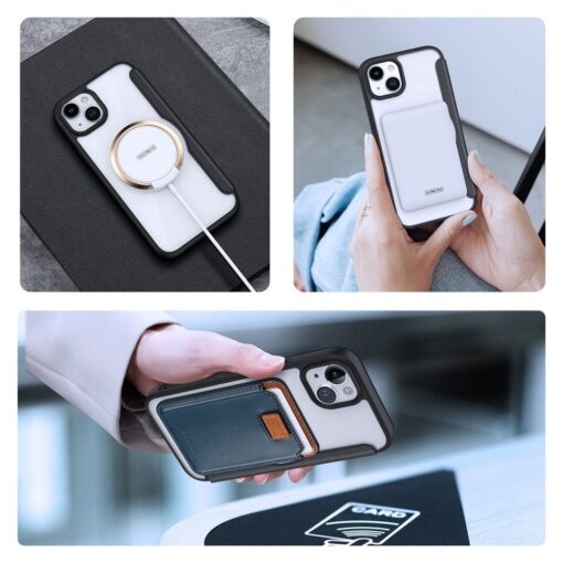 DUX DUCIS SKIN X PRO holster kompatibel mit MagSafe für IPHONE 15 Plus schwarz – Bild 10