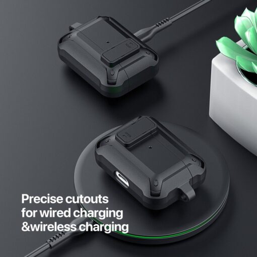 DUX DUCIS PECO Schutzhülle für AirPods 3 schwarz – Bild 3