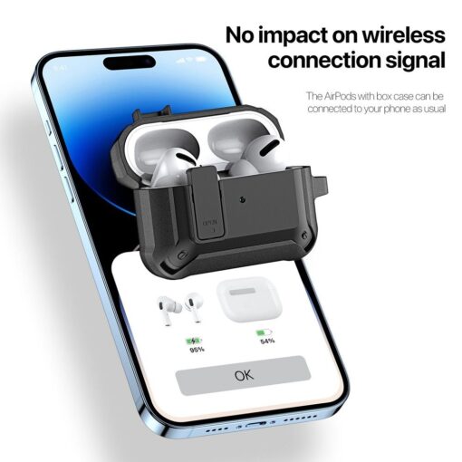 DUX DUCIS PECO Schutzhülle für AirPods 3 schwarz – Bild 9