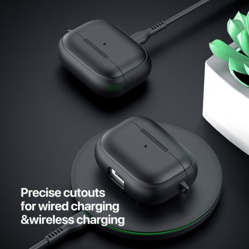 DUX DUCIS schützende PECC Handyhülle für AirPods Pro 2 schwarz – Bild 7