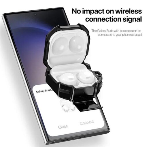 DUX DUCIS SECG Handyhülle für Samsung Galaxy Buds Live/Buds PRO/Buds2/Buds2 Pro schwarz – Bild 7