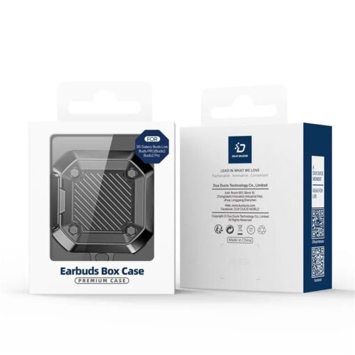 DUX DUCIS SECG Handyhülle für Samsung Galaxy Buds Live/Buds PRO/Buds2/Buds2 Pro schwarz – Bild 11