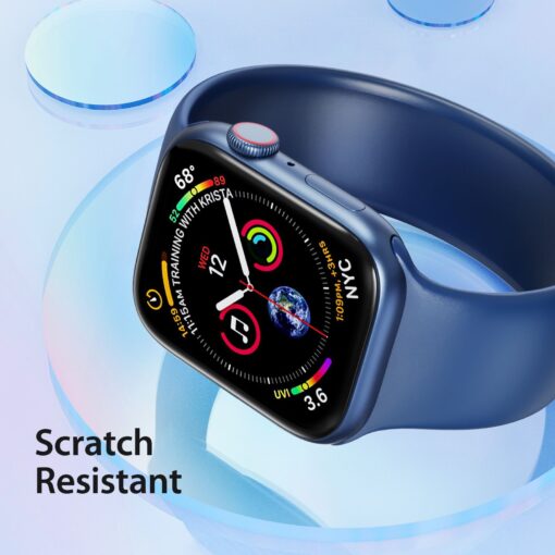 DUX DUCIS protector LCD PMMA with frame for Apple Watch 10 42 mm black – Bild 7
