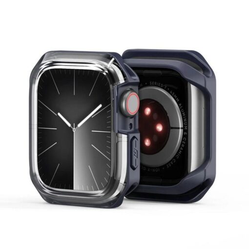 DUX DUCIS case TAMO for Apple Watch series 10 42 mm transparent with midnight – Bild 3