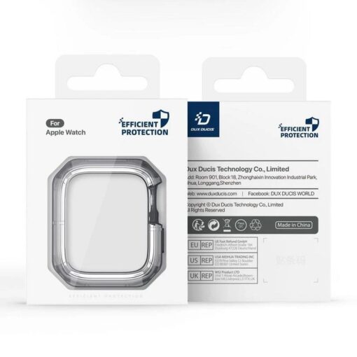 DUX DUCIS case TAMO for Apple Watch series 10 42 mm transparent with midnight – Bild 8