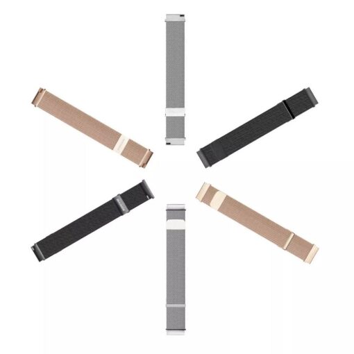 DUX DUCIS MILANESE magnetisches Armband aus Edelstahl 20 mm gold – Bild 3