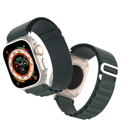 DUX DUCIS GS Nylon Armband für Apple Watch 38 / 40 / 41 mm grün – Bild 9