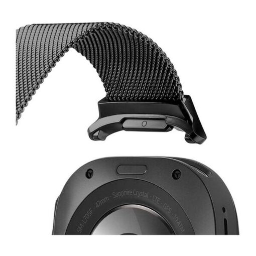 DUX DUCIS Armband MIXTURE PRO geflochten fur Samsung Watch 47 mm schwarz – Bild 4