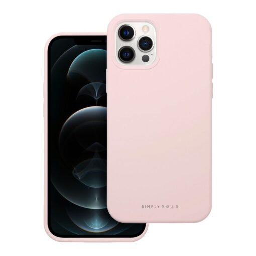 Roar Cloud-Skin Case - für iPhone 12 Pro Hellrosa