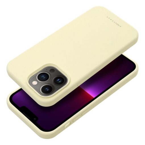 Roar Cloud-Skin Case - für iPhone 13 Pro Hellgelb – Bild 9