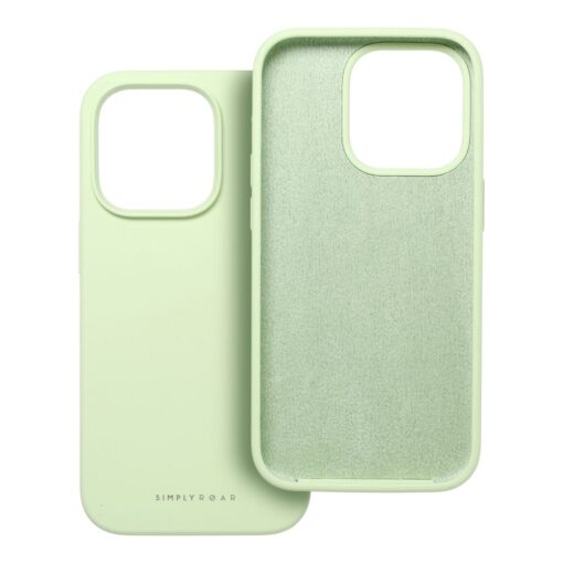 Roar Cloud-Skin Case - für iPhone 13 Pro Hellgrün – Bild 3