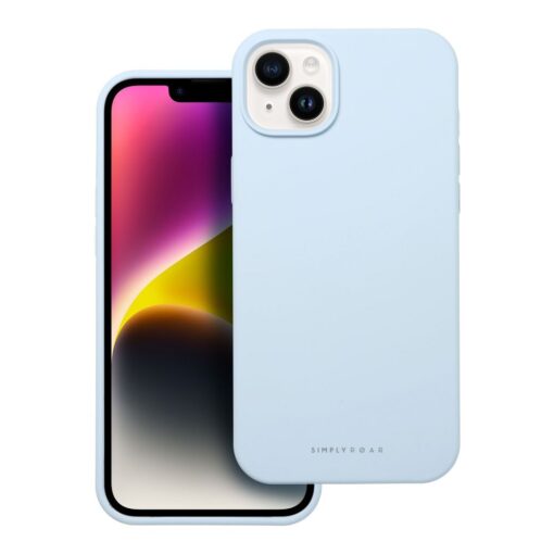 Roar Cloud-Skin Case - für iPhone 14 Plus Hellblau