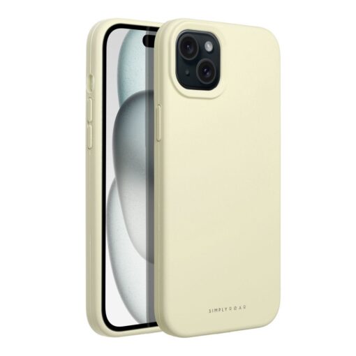 Roar Cloud-Skin Case - für iPhone 15 Plus Hellgelb – Bild 8