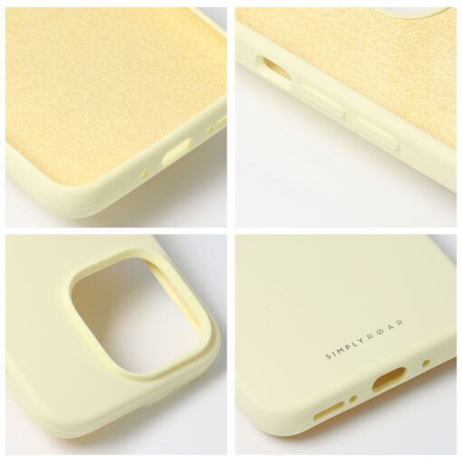 Roar Cloud-Skin Case - für iPhone 11 Pro Max Hellgelb – Bild 4
