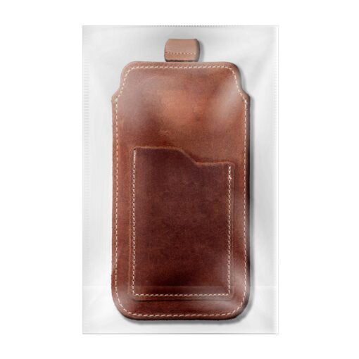 Universal-Slipper aus Leder - ROYAL Crazy Horse / braun - Größe 2XL - IPHONE 6 PLUS / SAMSUNG A52 / XIAOMI REDMI NOTE 10 – Bild 9