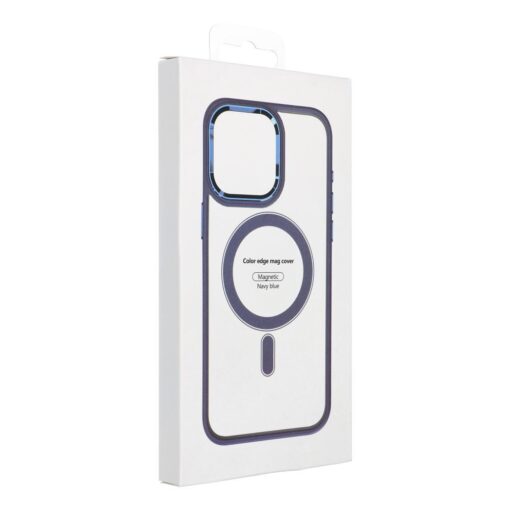 COLOR EDGE MAG COVER kompatibel mit MagSafe für IPHONE 11 Pro Max blau – Bild 7