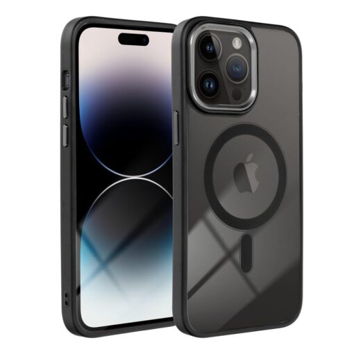 COLOR EDGE MAG COVER case compatible with MagSafe for IPHONE 11 Pro deep purple – Bild 4