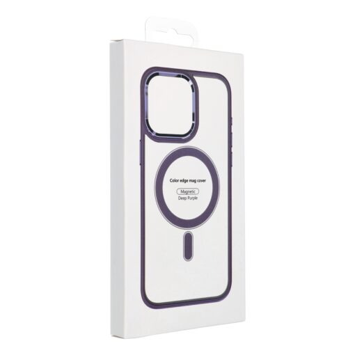 COLOR EDGE MAG COVER case compatible with MagSafe for IPHONE 11 Pro Max deep purple – Bild 7