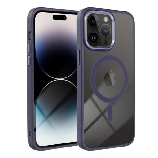 COLOR EDGE MAG COVER case compatible with MagSafe for IPHONE 11 deep purple – Bild 3