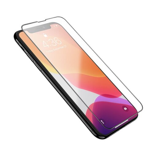 HOCO HD 5D Guardian Gehärtetes Glas Schild (SET 10in1) - für iPhone Xr / 11 schwarz (G14) – Bild 3