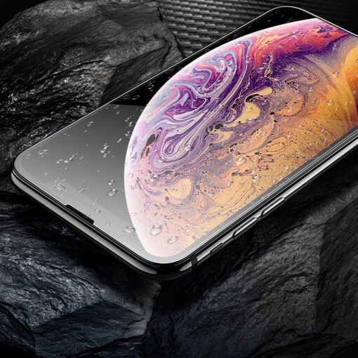 HOCO HD 5D Guardian Gehärtetes Glas Schild (SET 10in1) - für iPhone Xr / 11 schwarz (G14) – Bild 7