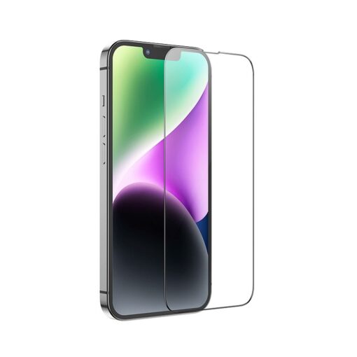 HOCO HD 5D Guardian gehärtetes Glas (SET 10in1) - für iPhone 13 / 13 Pro / 14 / 16e schwarz (G14)