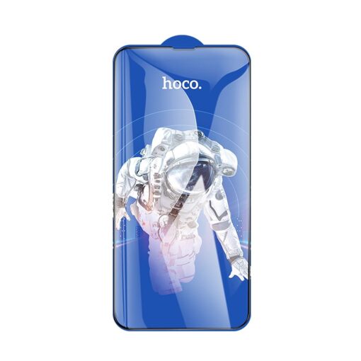HOCO HD 5D Guardian gehärtetes Glas (SET 10in1) - für iPhone 13 / 13 Pro / 14 / 16e schwarz (G14) – Bild 9