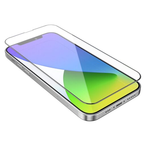 HOCO HD 5D Guardian Gehärtetes Glas Schild (SET 10in1) - für iPhone 12 Pro Max schwarz (G14) – Bild 6
