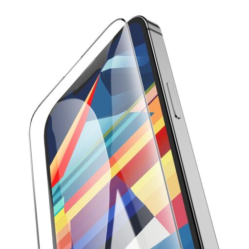 HOCO HD 5D Guardian Gehärtetes Glas Schild (SET 10in1) - für iPhone 15 Plus / 16 Plus schwarz (G14) – Bild 4